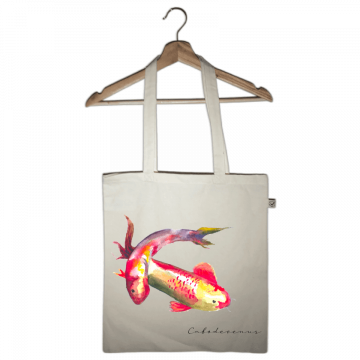 bolsa tote bag carpas