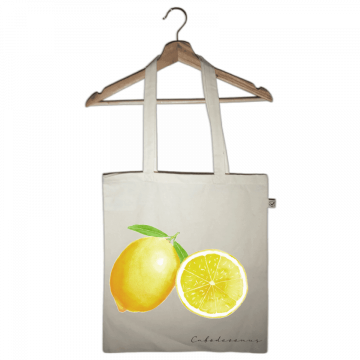 bolsa tote bag limones